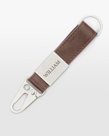 Nøglering med gravering