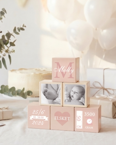 Personlige træklodser til børn