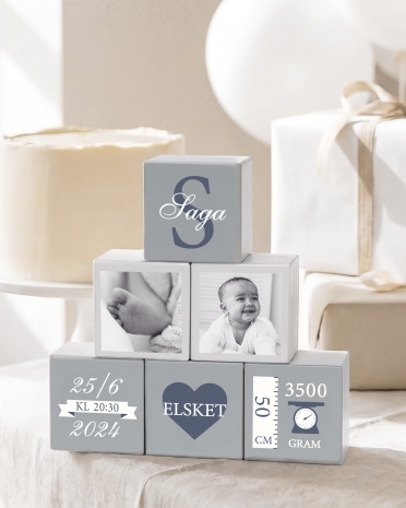 Personlige træklodser til børn