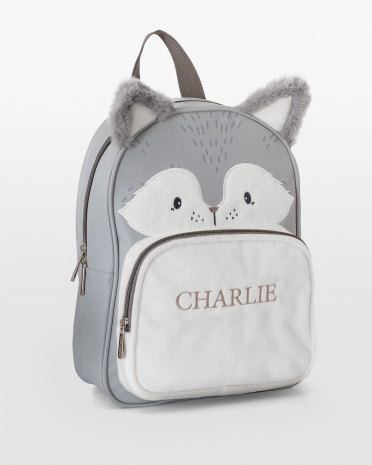 Ræve rygsæk med navn