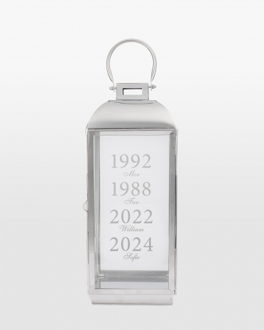 personligt graveret lyslygte