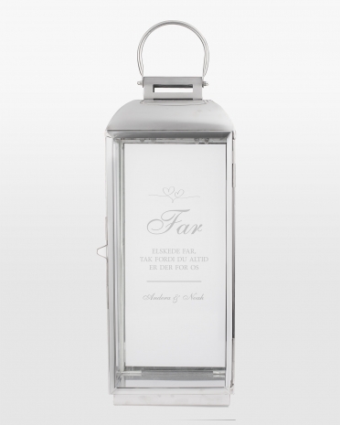 Lanterner med personlig tekst