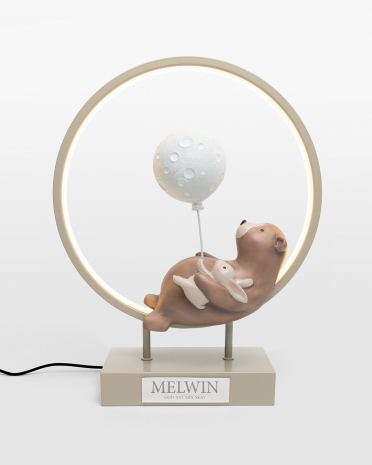 Nattlampe med dyremotiv