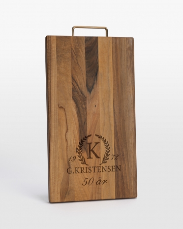 Skærebræt Valnød - Crown