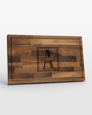 Stort Skærebræt Valnød - Sigill