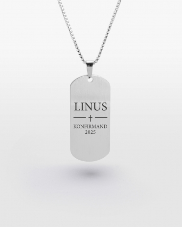 halsband med namn, en personlig konfirmationspresent