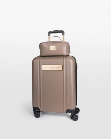 Sæt med kabinekuffert og rejsetoilettaske