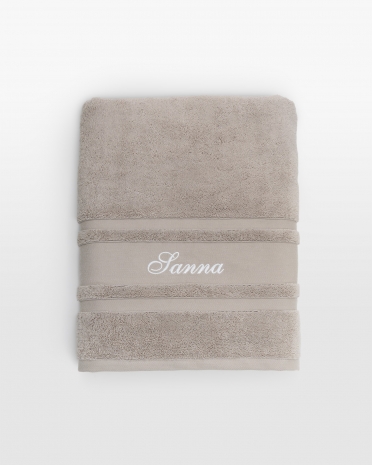 håndklæde med navn