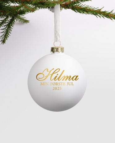 Personlig julekugle