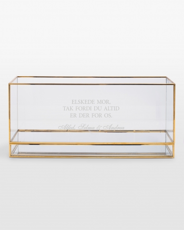 lyslygte med navn - personlig gave til mor