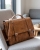 Laptoptaske med broderet navn