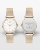 Gant ur med gravering, Park Avenue White-Gold Mesh