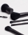 sorte makeupbørster