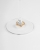 Champagneglas med gravering, ringe - Mr & Mrs