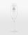 Champagneglas med personlig gravering til bruden