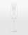 Champagneglas med personlig tekst, perfekt dimissionsgave