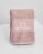 Brusehåndklæde med navn 70x140 cm - Crown Pink
