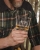 Graveret whiskyglas med valgfrit navn og jagtmotiv
