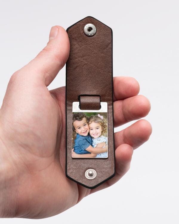 Nøglering med personlig billede