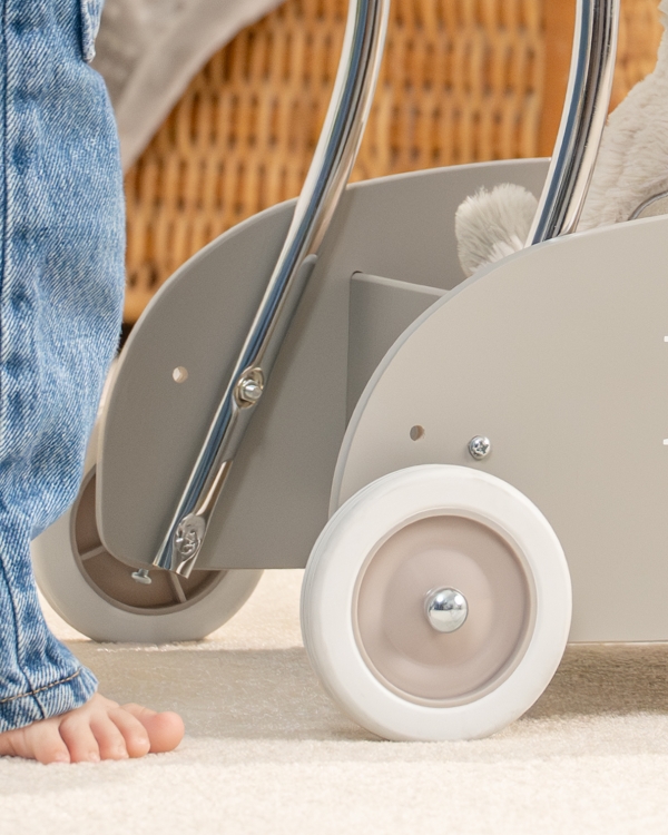 Gåvogn med justerbart håndtag