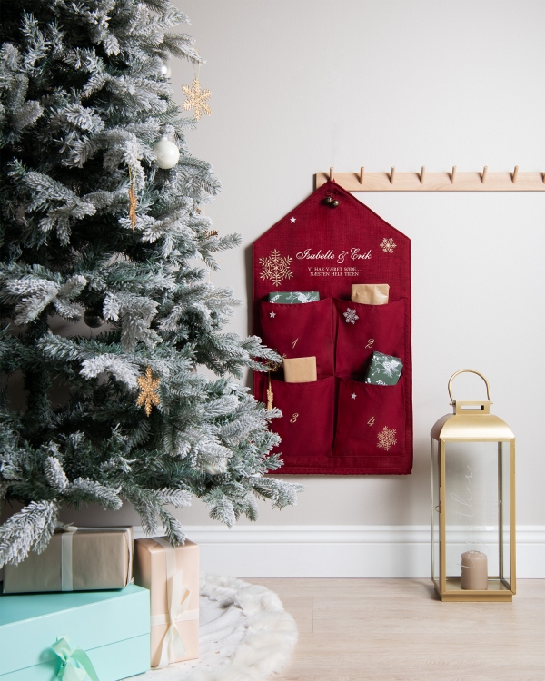 adventskalender til gaver med personligt tryk