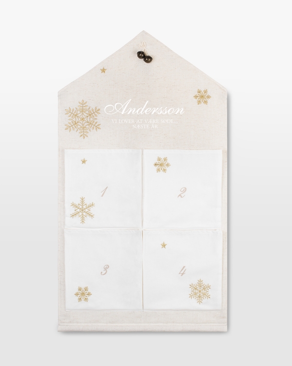 adventskalender til gaver med personligt tryk