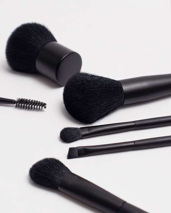 sorte makeupbørster