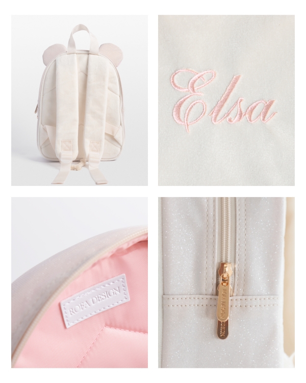 Børnerygsæk med navn, der er god til børnehaven