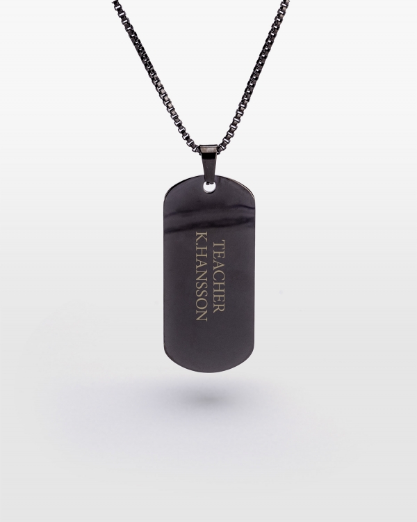 Personlig halskæde til lærer