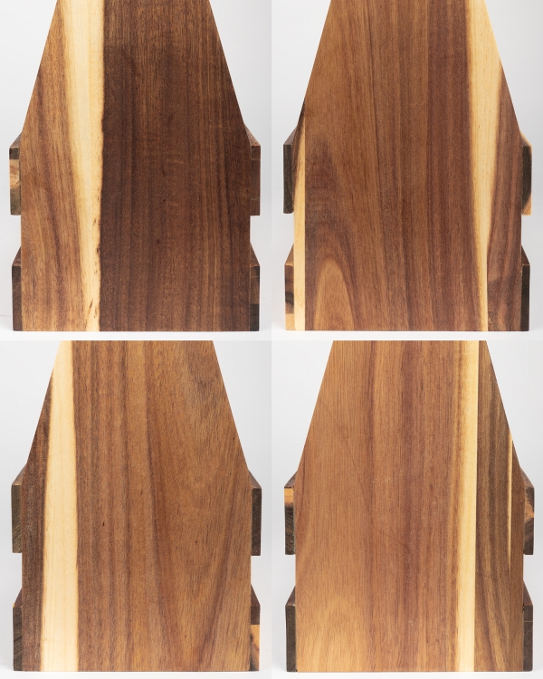 Farveskift i en træølkurv med navn