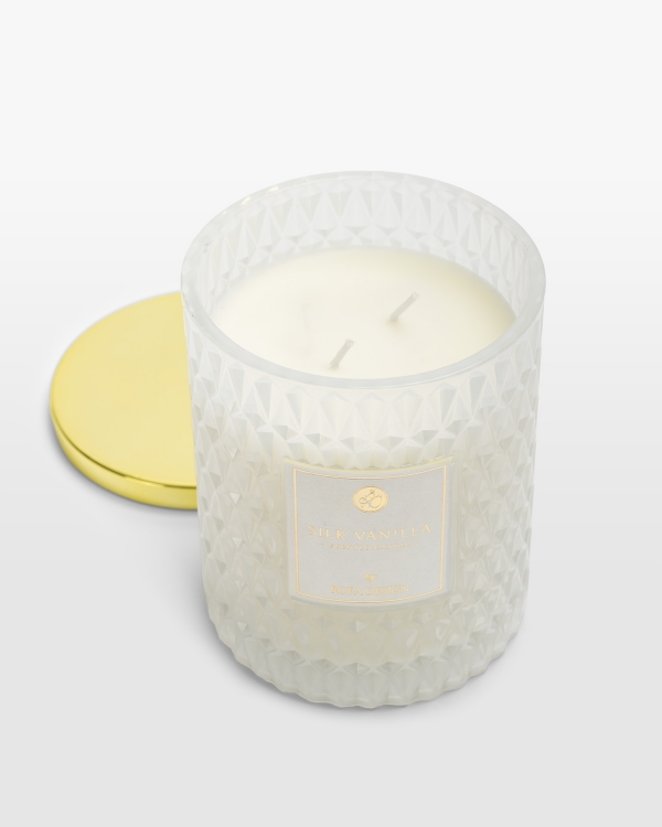 Duftlys med duften Silk Vanilla