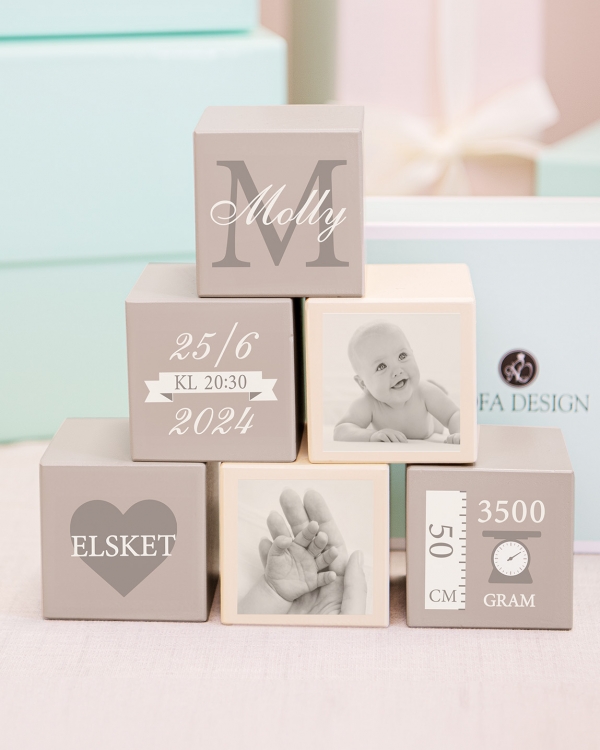 Personlige legetøj til dåbsgave