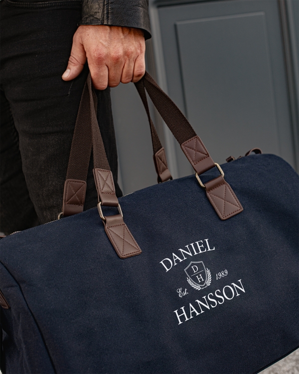 Stilren duffelbag til herrer