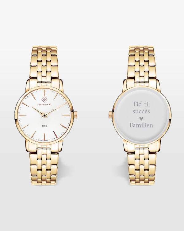 Personligt graveret ur til dimission