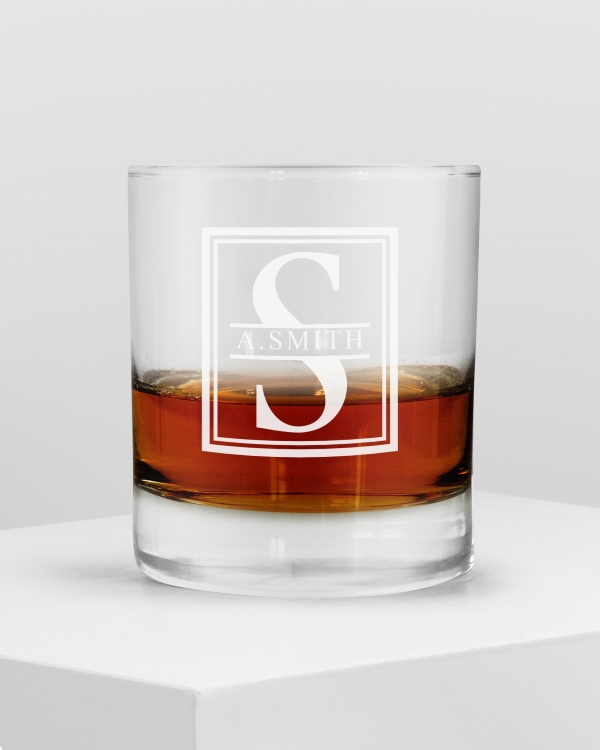 Whiskeyglas med navn - Sigill