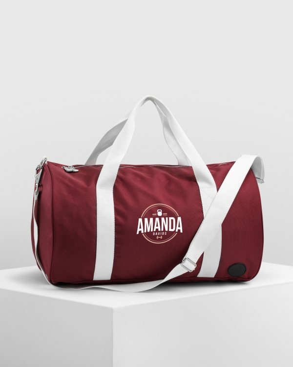 Gymbag Maroon - Dumbbell