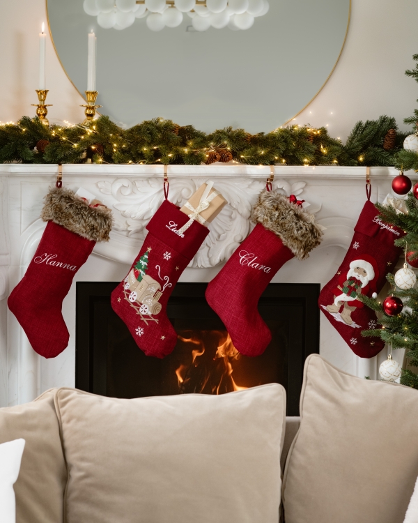 Broderet julesok