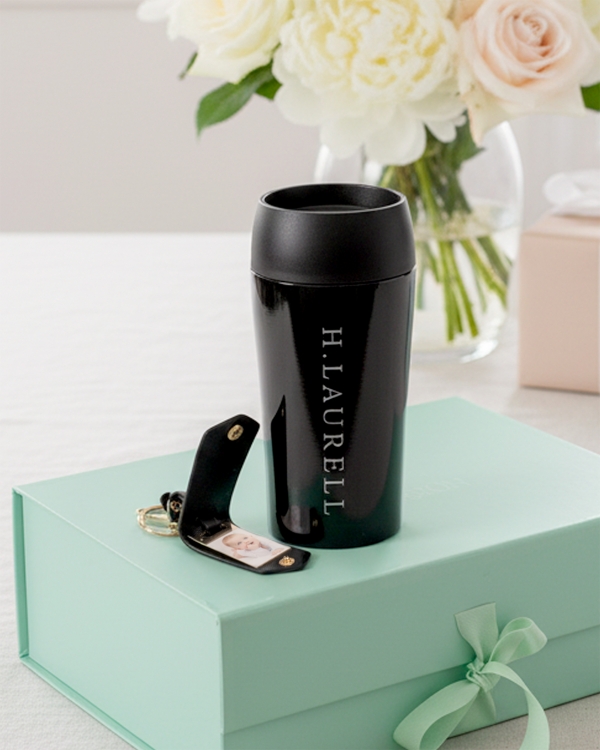 Termokrus og nøglering med navn