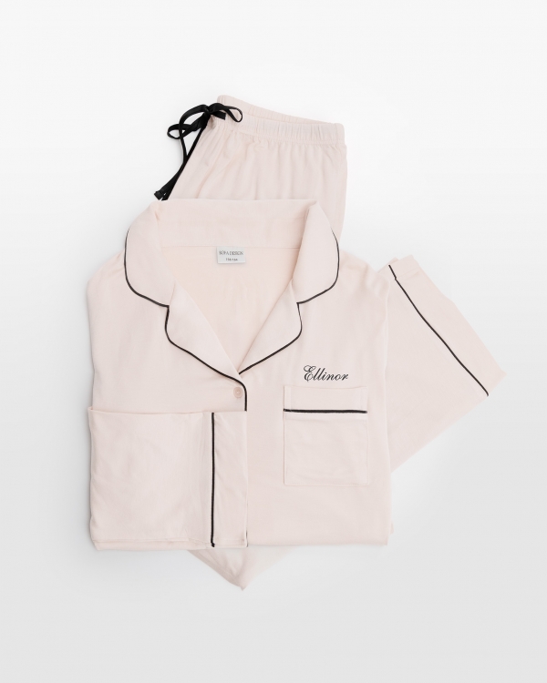 børnepyjamas med navn