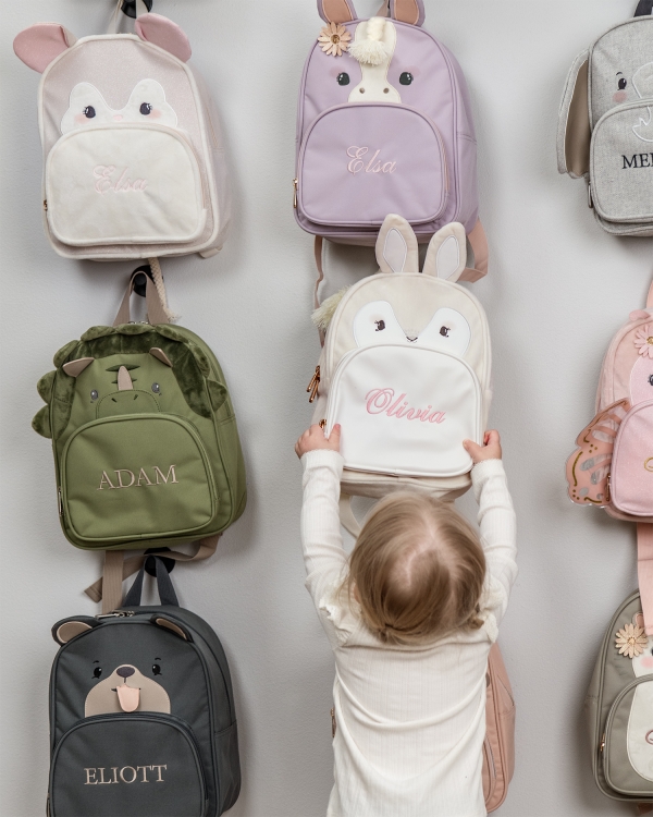 Kaninryggsekk for barn