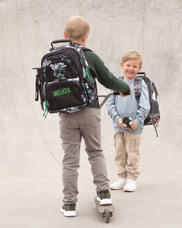 Personlige børnerygsække til skolebørn