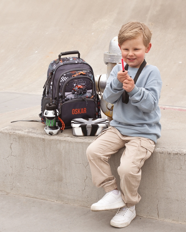 Nøglesnor med navn, sort