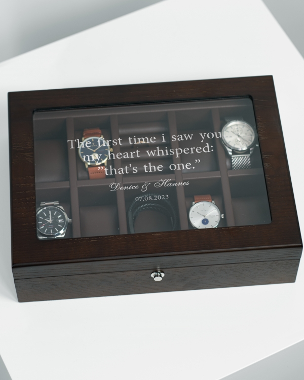 Watch Box Large - Love quote