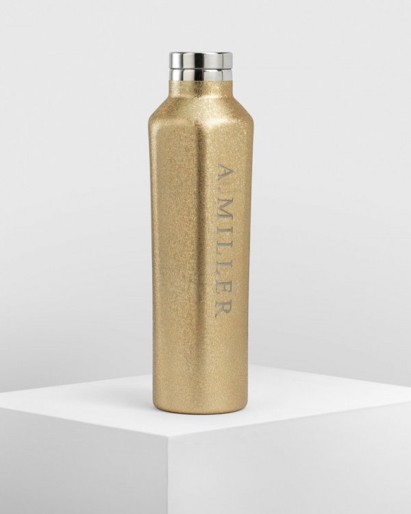 Water Bottle - Dazzle Gold